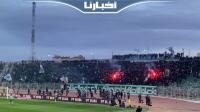 فرحة هستيرية للجماهير الوجدية بعد تسجيل المولودية لهدف التقدم في مرمى نهضة بركان